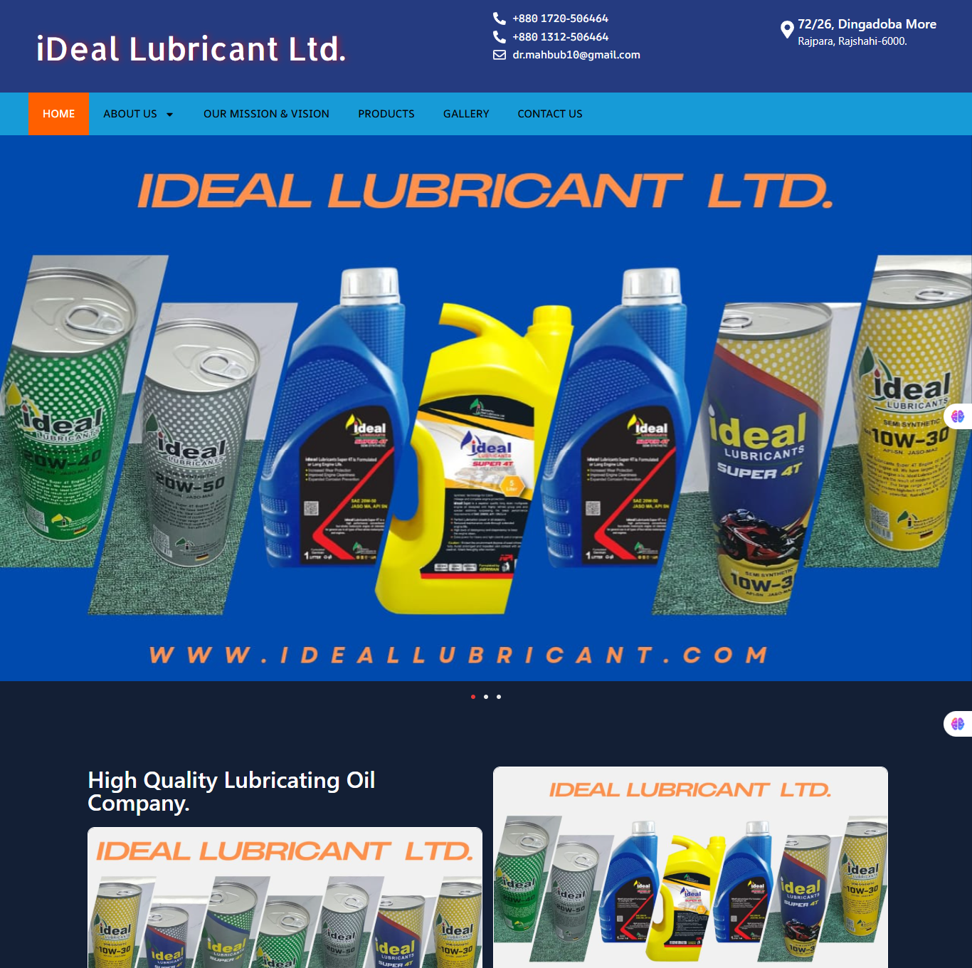 Ideal Lubricant Ltd – Smooth Moves Every Time 07 21 2025 04 14 Pm
